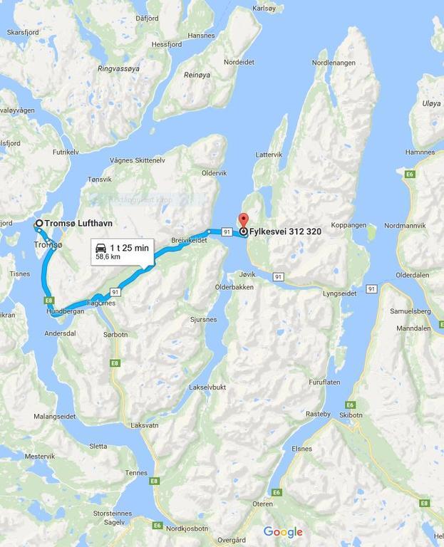 Slettvold Lyngen Villa Svensby Екстериор снимка
